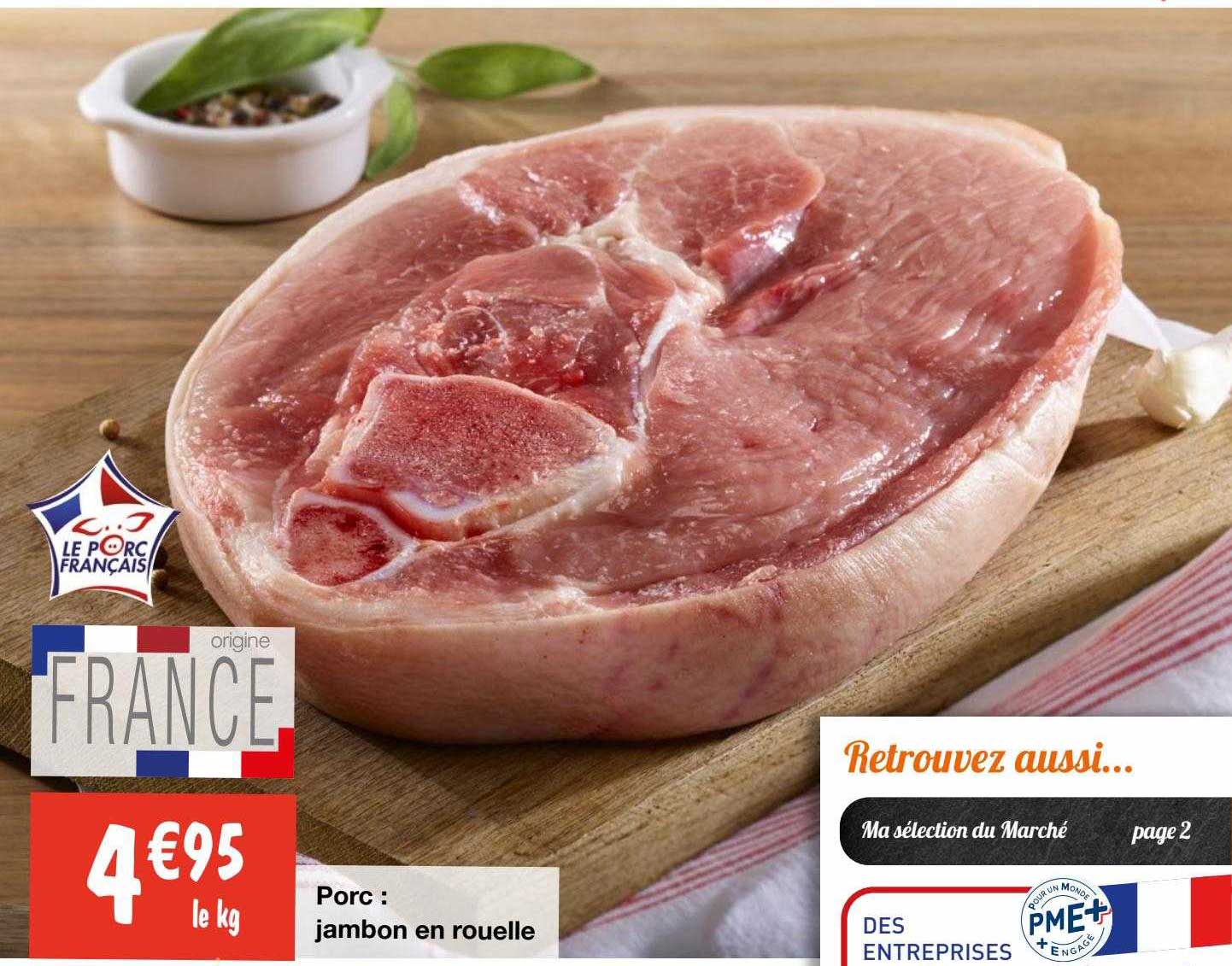 Porc : Jambon En Rouelle