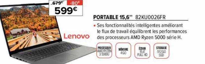 Portable 15,6" Lenovo