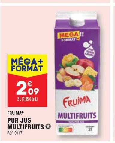 Pur Jus Multifruits Fruima