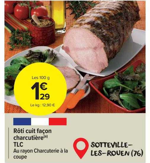 rôti cuit façon charcutière tlc