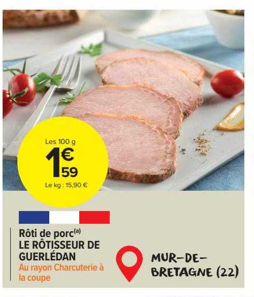 Rôti De Porc Le Rôtisseur De Guerlédan