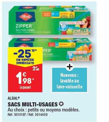 Sacs Multi-usages Albal