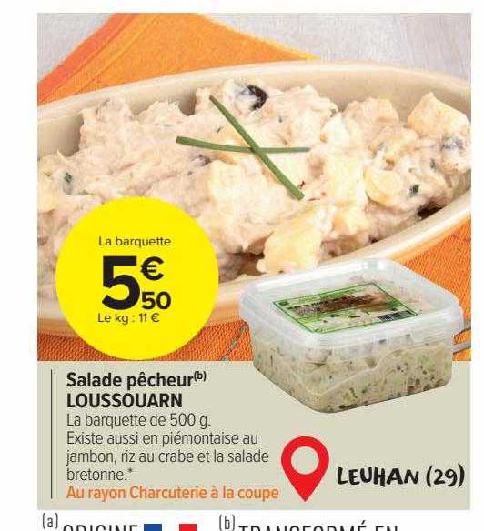 Salade Pêcheur Loussouarn