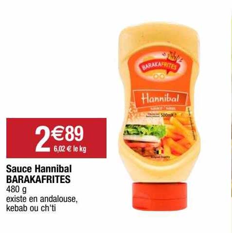 sauce hannibal barakafrites