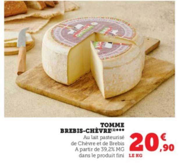 Tomme Brebis-chèvre