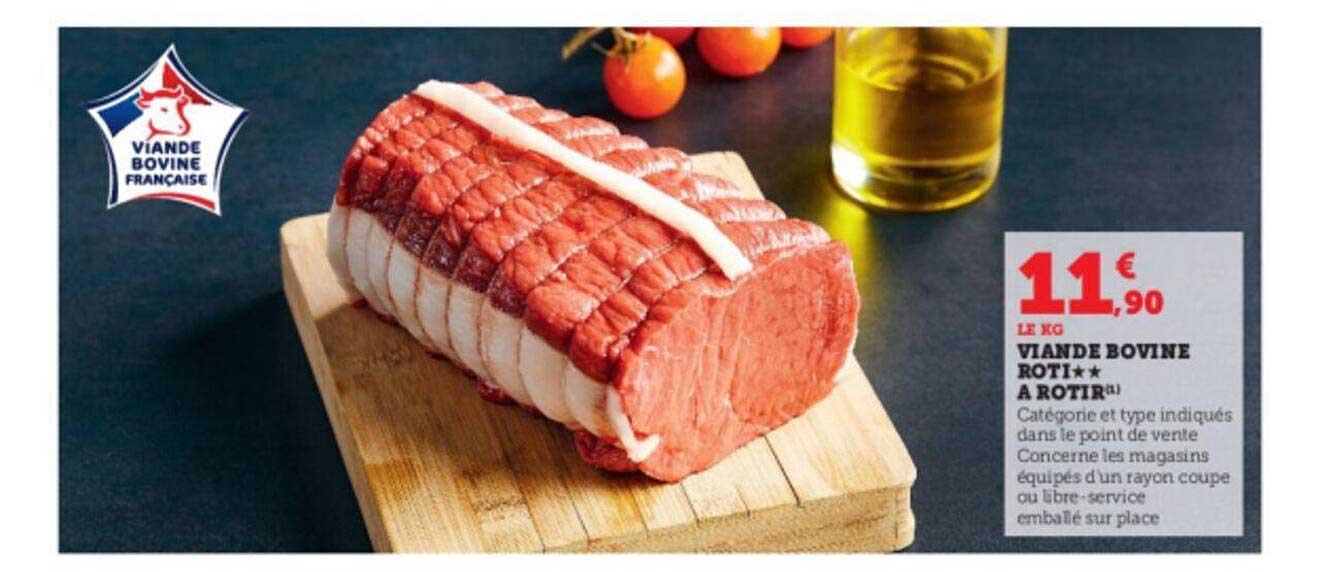 viande bovine rôti**à rôtir