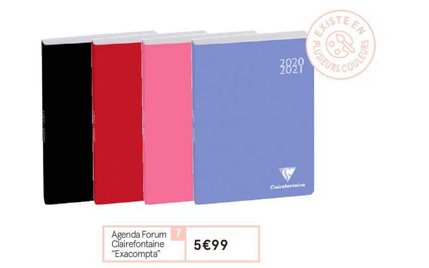 Agenda Forum Clairefontaine