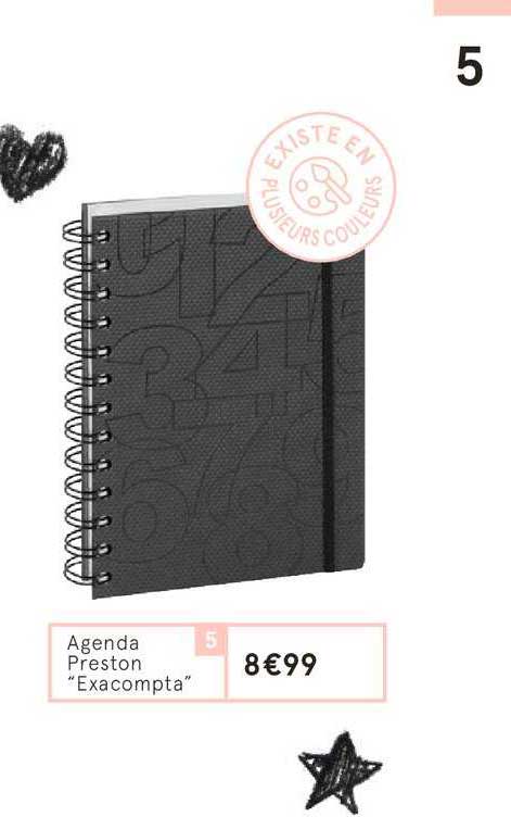 Agenda Preston Exacompta