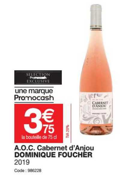 aoc cabernet d anjou dominique foucher