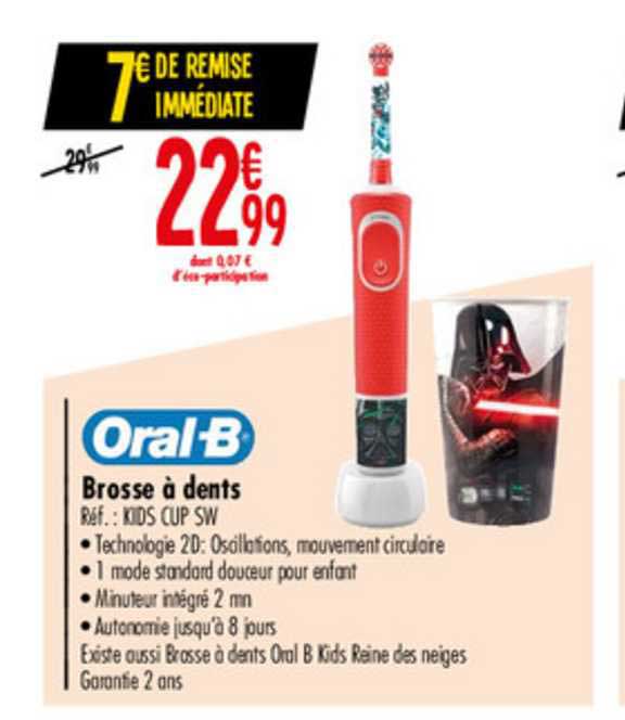 brosse à dents oral b