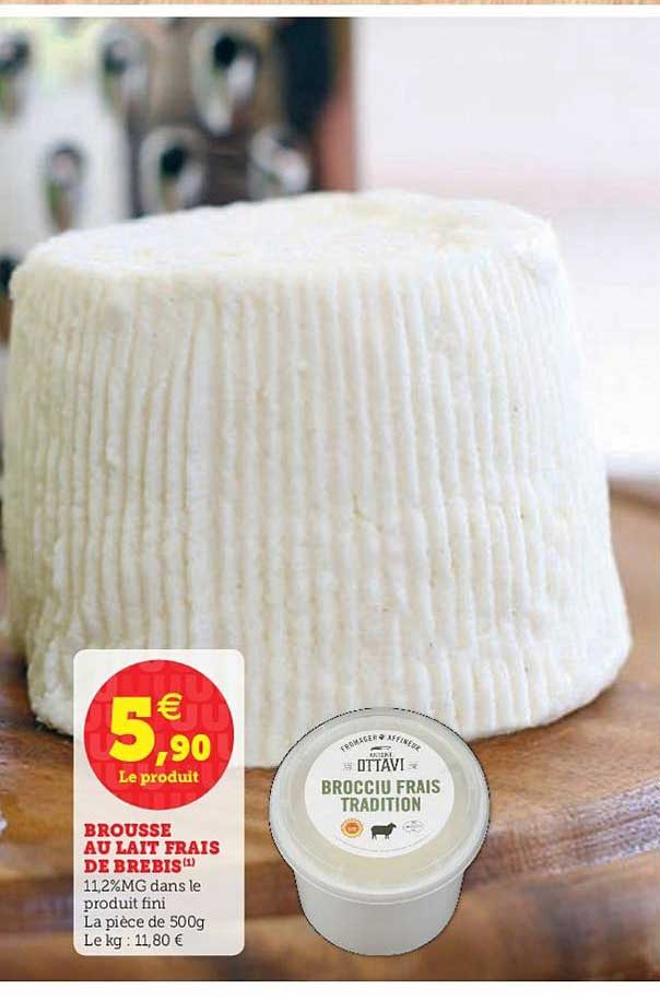 Brousse Au Lait Frais De Brebis Ottavi