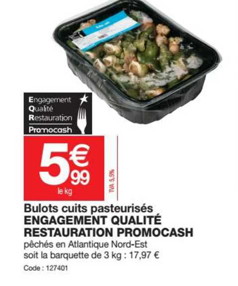 Bulots Cuits Pasteurisés