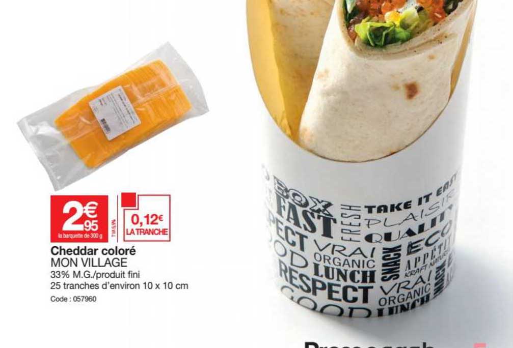 cheddar coloré mon village