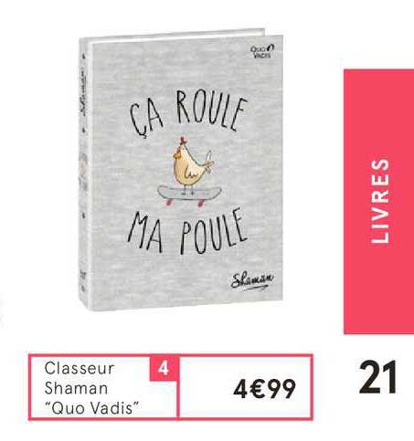 classeur shaman quo vadis