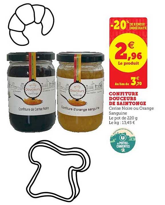 confiture douceurs de saintonge