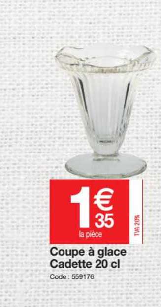 coupe à glace 20 cl cadette