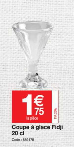 coupe à glace 20 cl fidji
