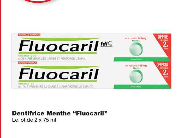 Fluocaril Dentifrice Menthe