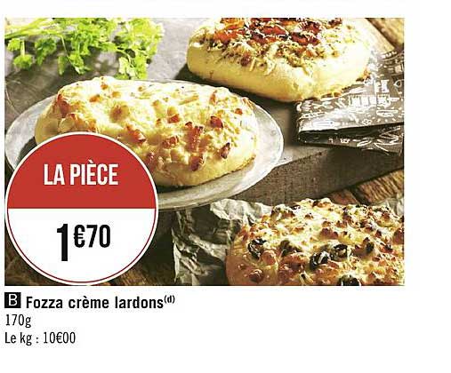 Fozza Crème Lardons