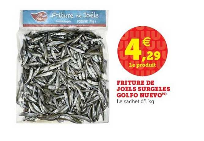 friture de joels surgelés golfo nuevo