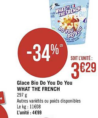 glace bio do you do you what the french