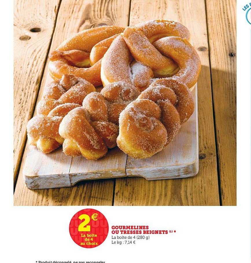 Gourmelines Ou Tresses Beignets