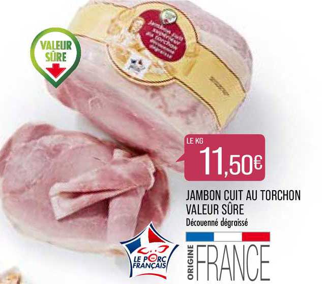 jambon cuit au torchon valeur sûre