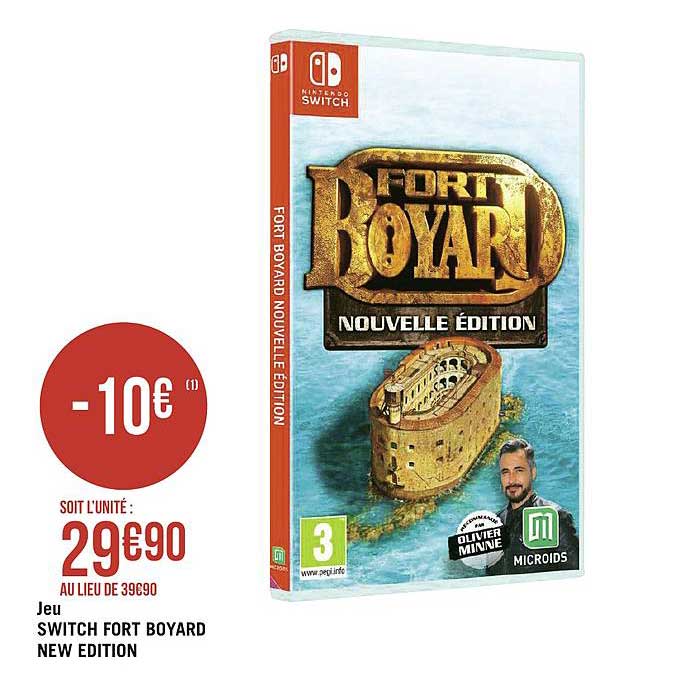 jeu switch fort boyard new edition