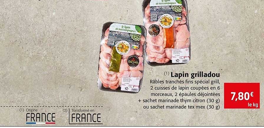 lapin grilladou le lapin de nos campagnes