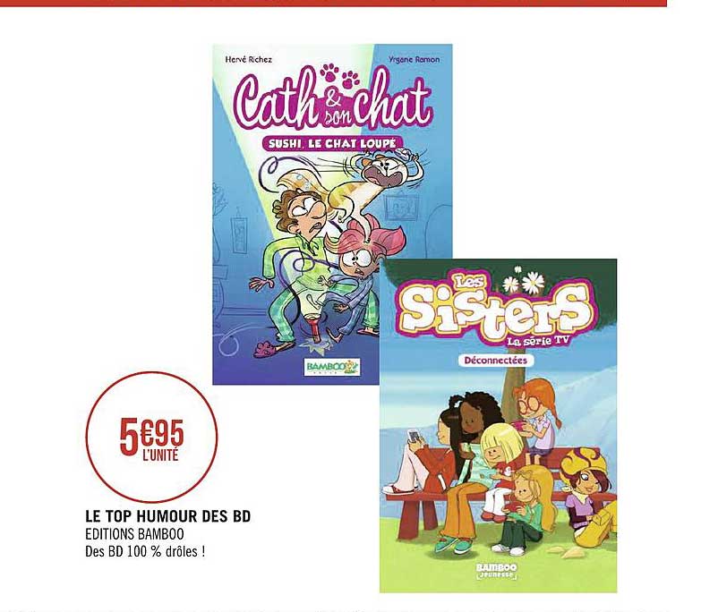 le top humour des bd