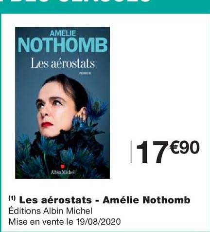 les aérostats amélie nothomb