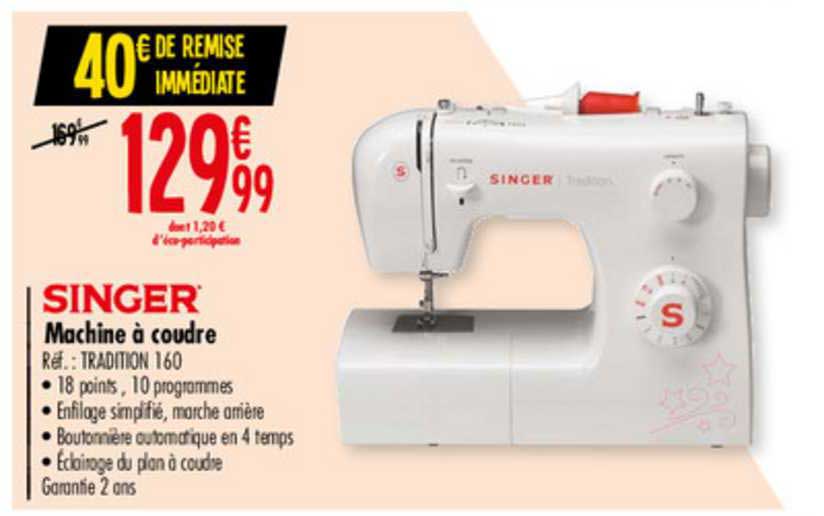 machine à coudre singer