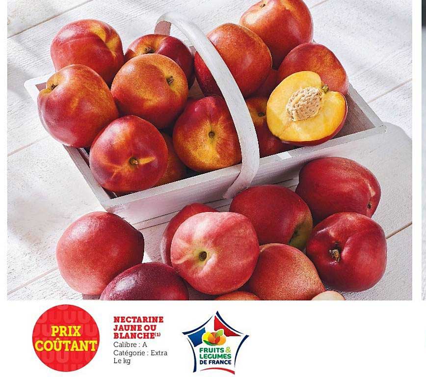 Nectarine Jaune Ou Blanche