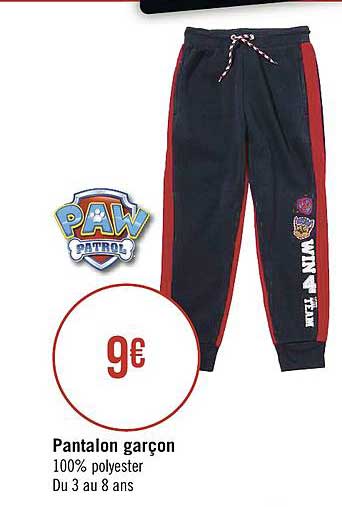 Pantalon Garçon Paw Patrol