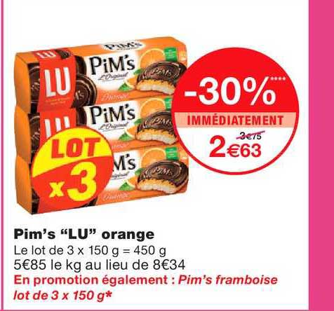 Pim's Lu Orange