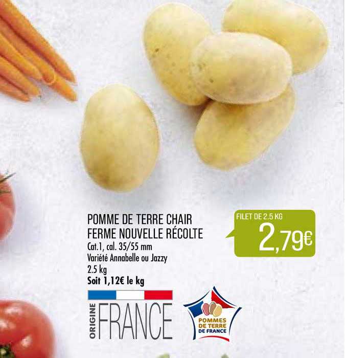 Pomme De Terre Chair Ferme Nouvelle Récolte