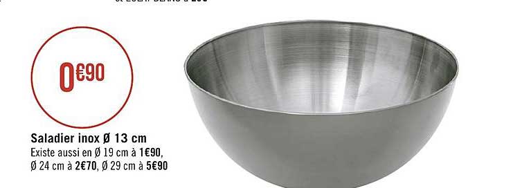 Saladier Inox 13 Cm