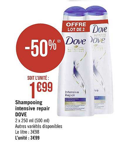 shampooing intensive repair dove