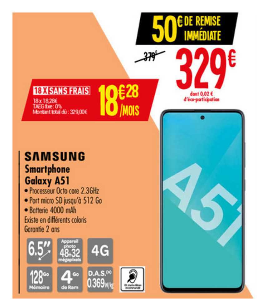 Smartphone Galaxy A51 Samsung