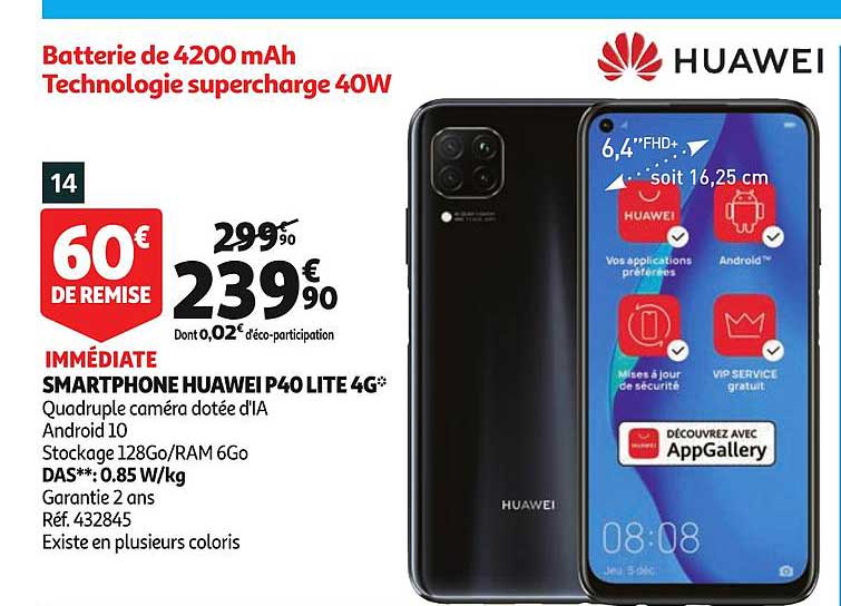 smartphone huawei 640 lite 4g