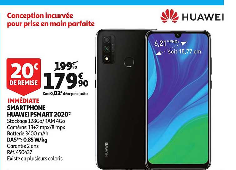 smartphone huawei psmart 2020