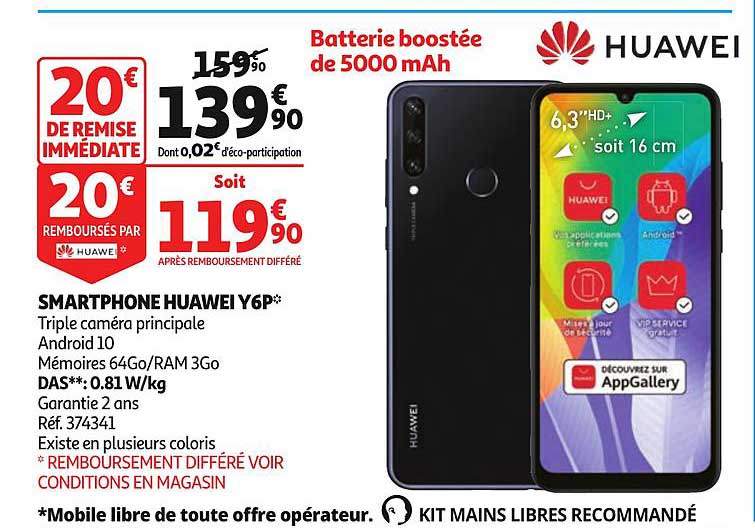 smartphone huawei y6p