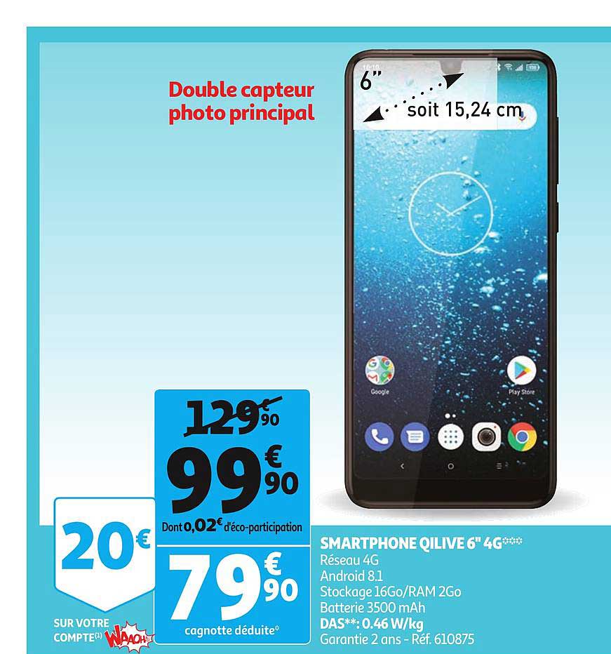 Smartphone Qilive 6'' 4g