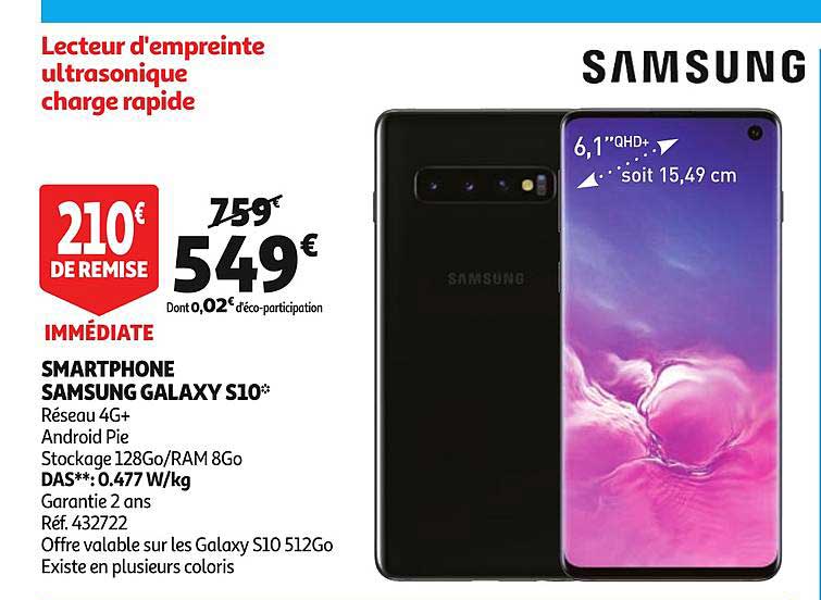 smartphone samsung galaxy s10