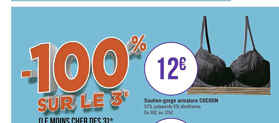 soutien gorge armature cocoon