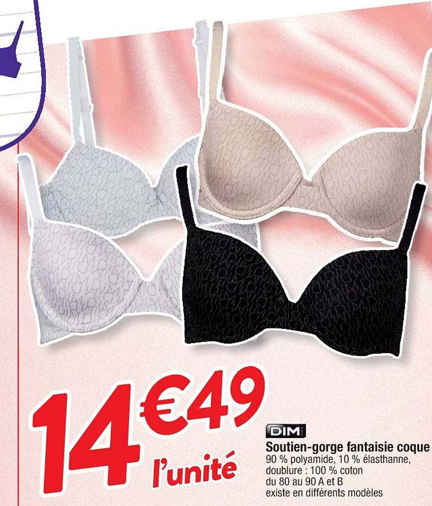 soutien gorge fantaisie coque dim
