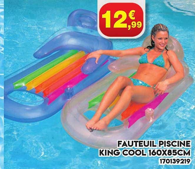 Fauteuil Piscine King Cool 160 X 85 Cm
