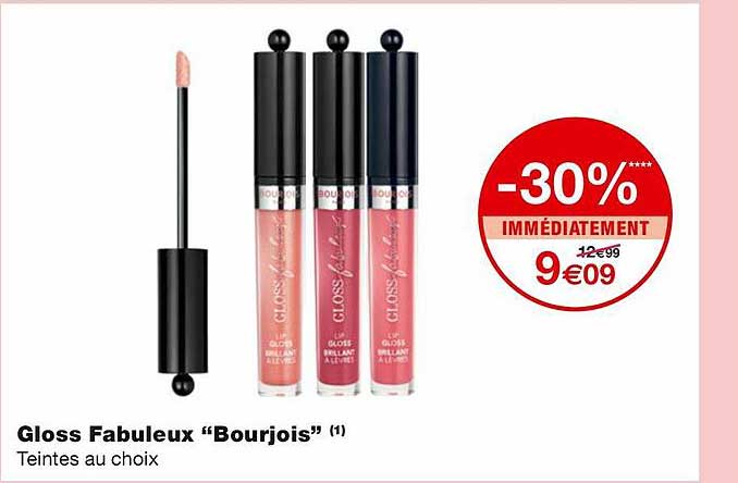 gloss fabuleux "bourjois"