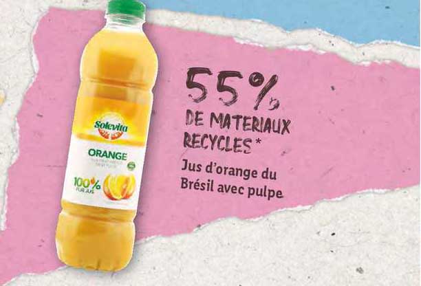 Jus D'orange Du Brésil Avec Pulpe Solevita