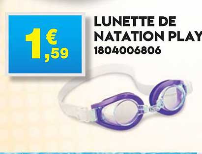 lunette de natation play